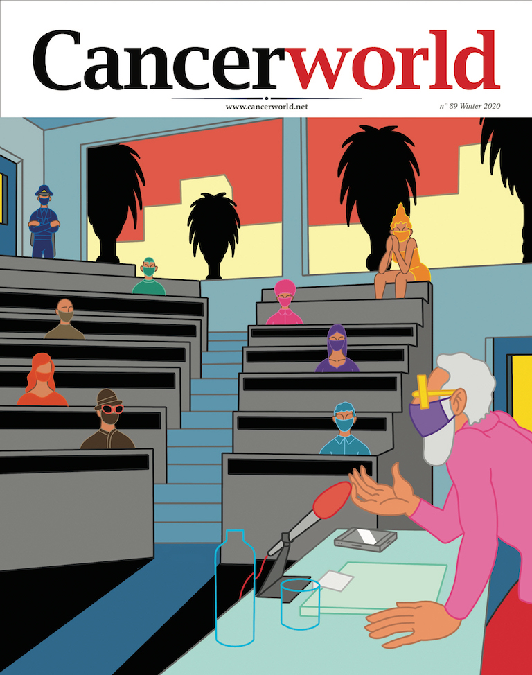 Adriana Albini, editor in chief, presents Cancer World issue 89