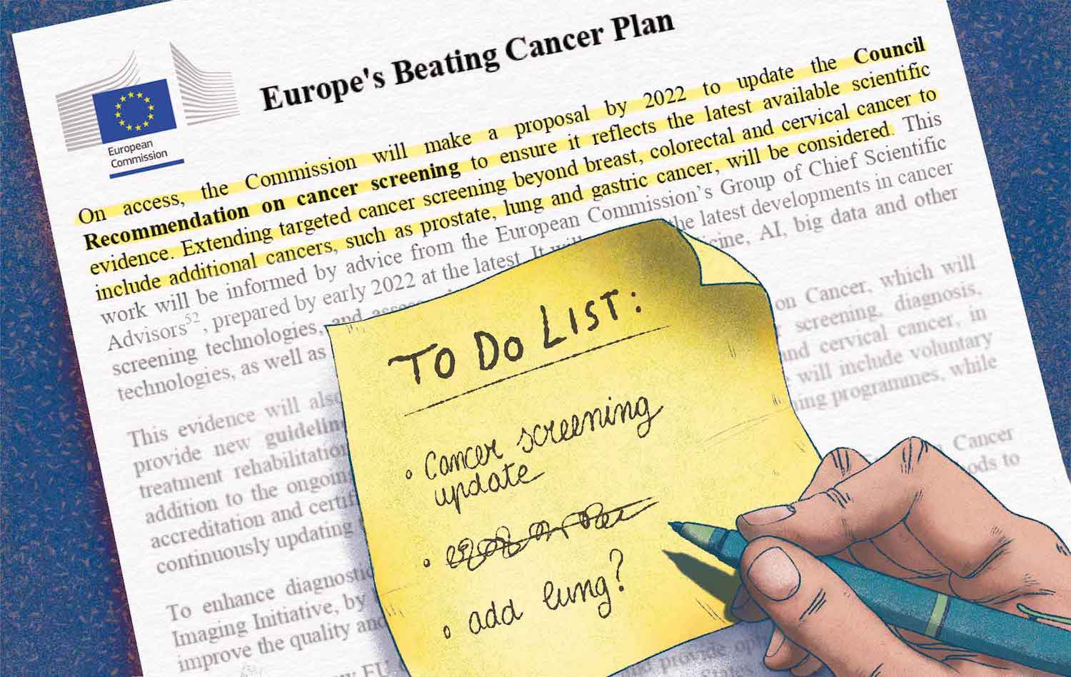 Lung cancer screening: 2022 could be a turning point for Europe