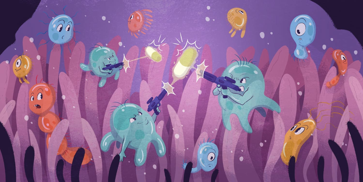 Tackling drug resistance: how our commensal bacteria can hinder or help