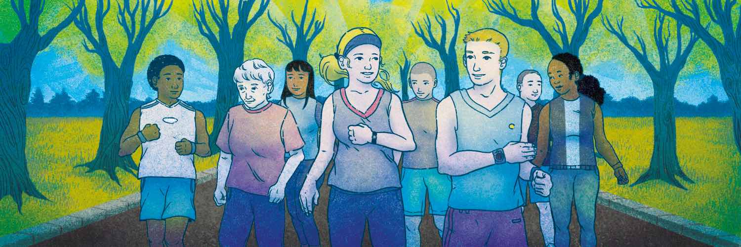 Born to be walkers? How to stay healthy in a sedentary world