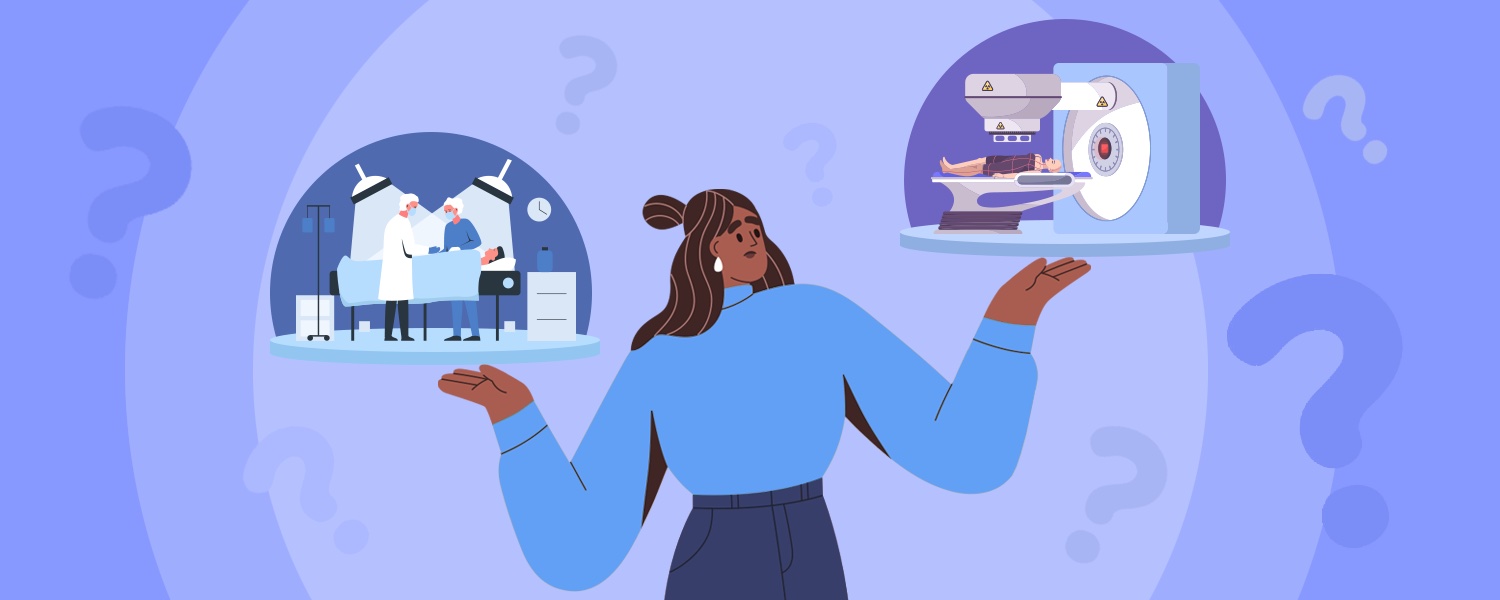 Surgery or radiotherapy? How the pandemic provide an opening to gather the evidence that patients need